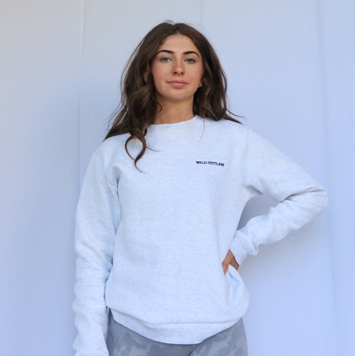 Wild Outlaw Embroidered Sweatshirt