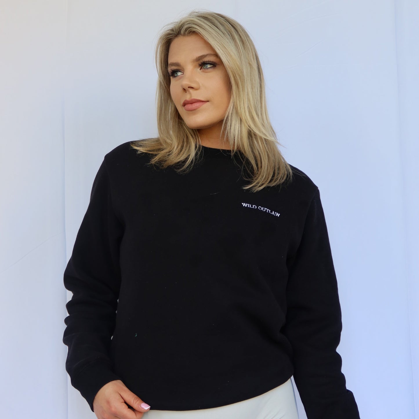 Wild Outlaw Embroidered Sweatshirt