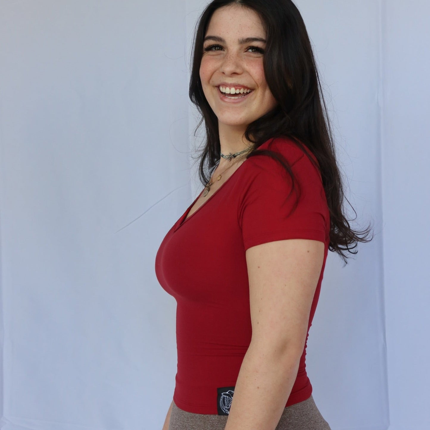 Ultra Soft V-Neck Top