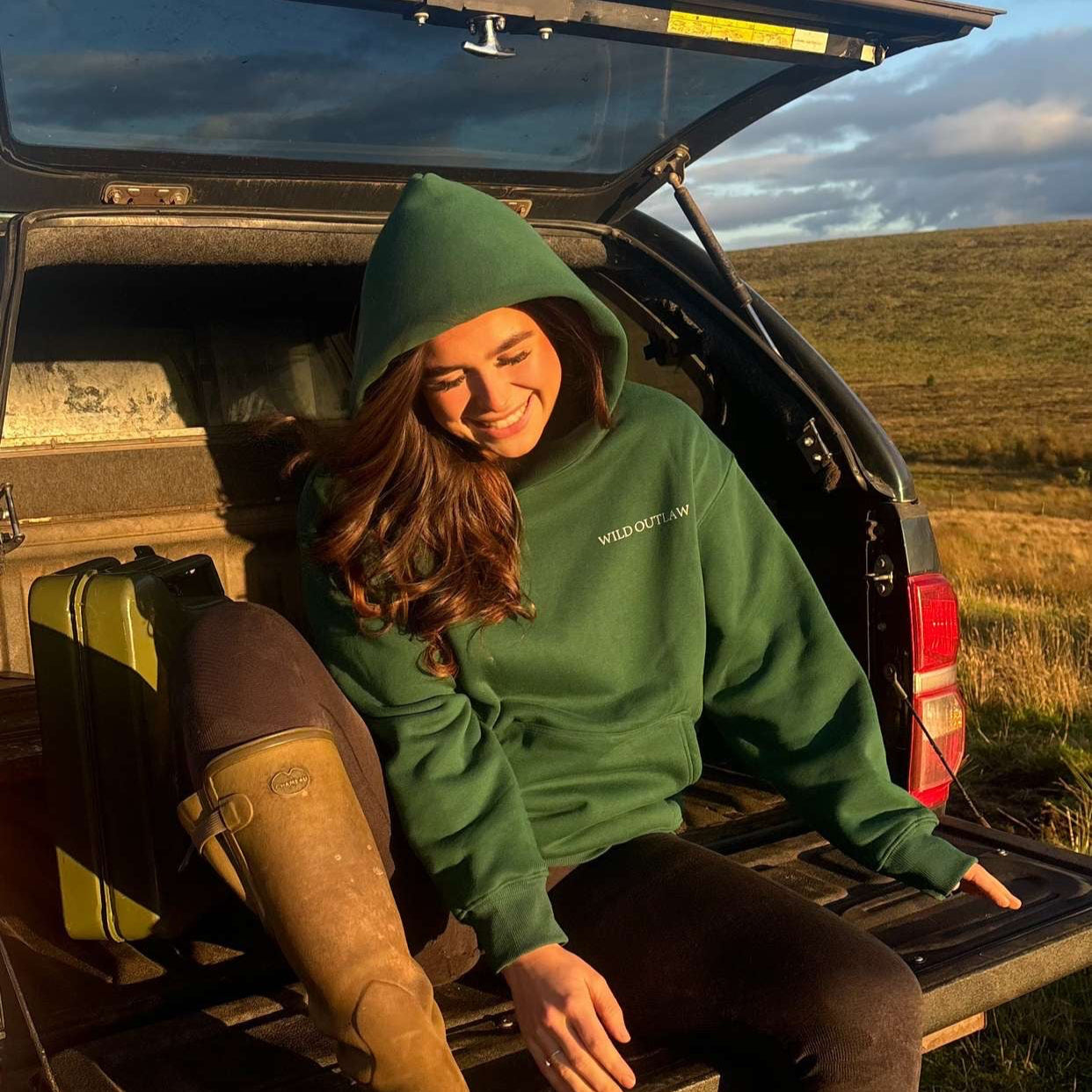 Wild Outlaw Oversized Hoodie