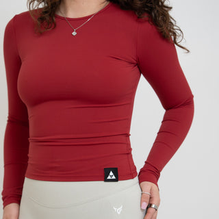 Outlaw Sculpt Long Sleeve - Red