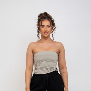 Outlaw Strapless Sculpt Top - Sage Mist