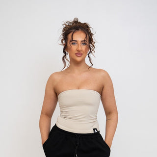 Outlaw Strapless Sculpt Top - Bare Clay