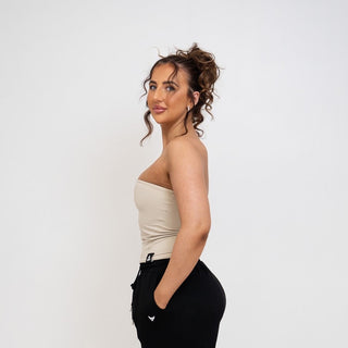 Outlaw Strapless Sculpt Top - Bare Clay
