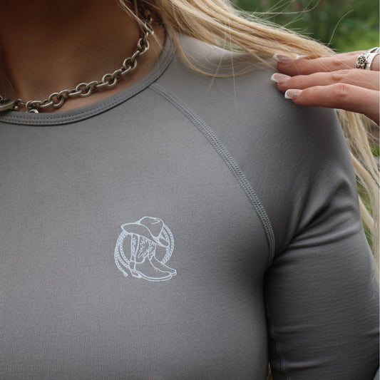 The Long Sleeve Crop Top