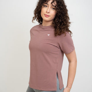 Outlaw Motion Tee - Dusky Rose