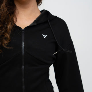 Outlaw Curve Zip Jacket - Jet Black