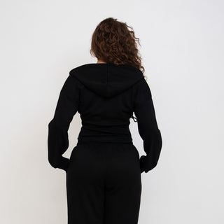 Outlaw Curve Zip Jacket - Jet Black