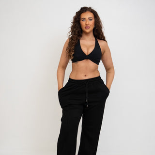 Outlaw Curve Joggers - Jet Black