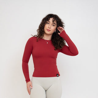Outlaw Sculpt Long Sleeve - Red
