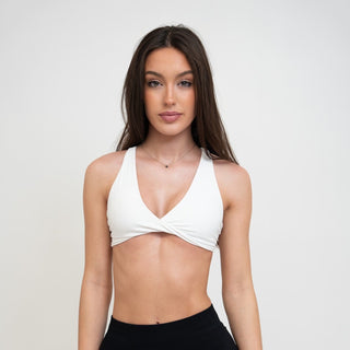 Boost Twist Sports Bra 2.0 - White