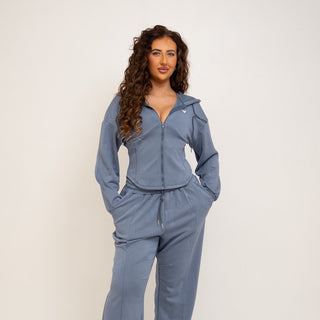 Outlaw Curve Zip Jacket - Coastal Blue