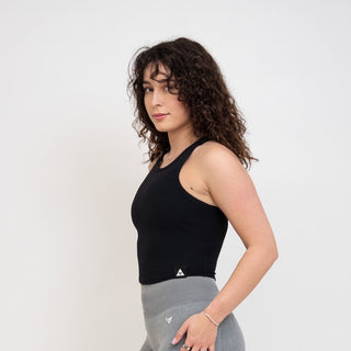 Sculpt Racer Top - Obsidian