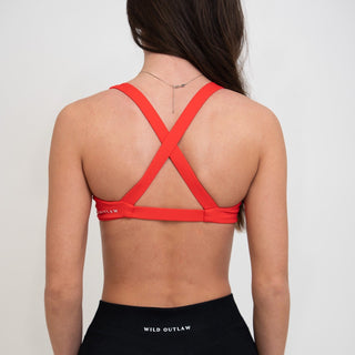Boost Twist Sports Bra 2.0 - Red