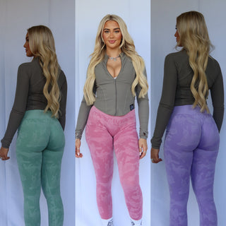 Camo Leggings  - Green