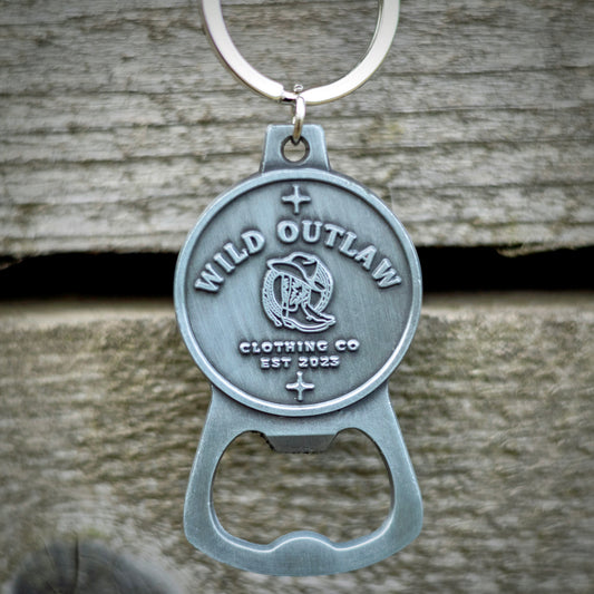 Wild Outlaw Key Ring Bottle Opener